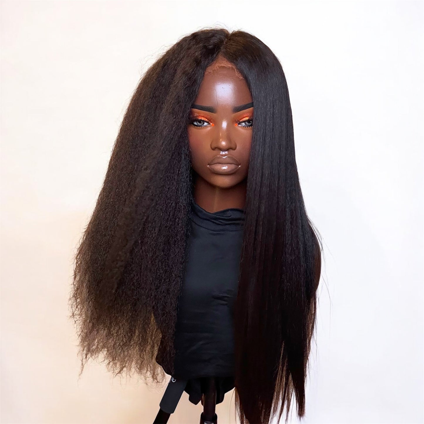 Cambodian Kinky Straight Wig
